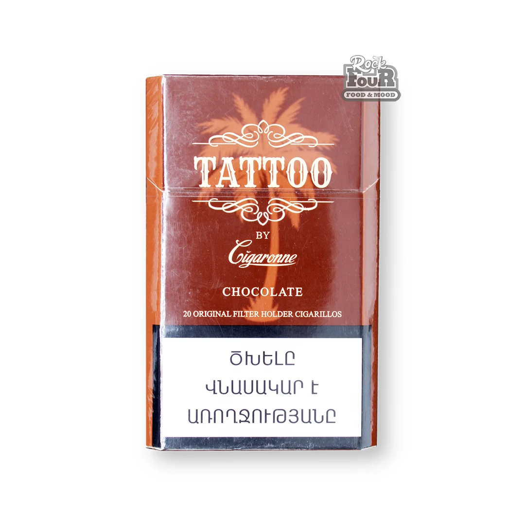 Cigarettes "Tattoo by Cigaronne Chocolate King Size"